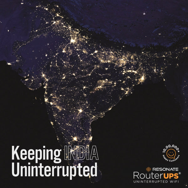 RESONATE RouterUPS, Mini Power Backup for WiFi Router