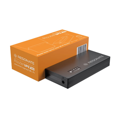 RESONATE RouterUPS, Mini Power Backup for WiFi Router