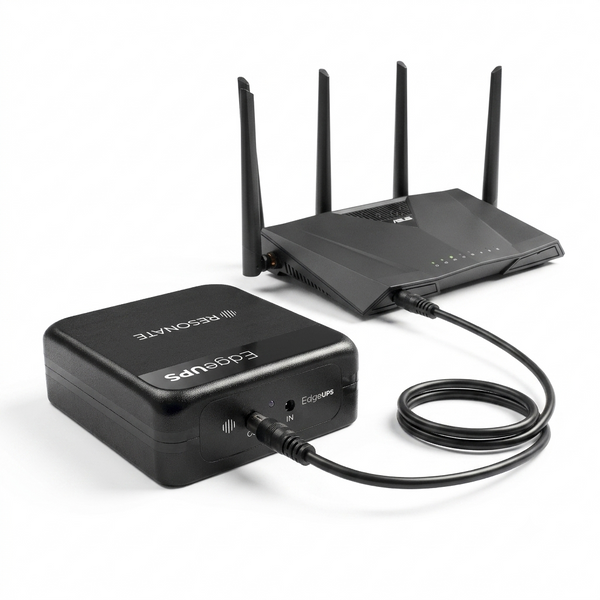 RESONATE EdgeUPS Pro CRU12V5A| Up to 8 Hours Backup | Supports 12V Devices up to 5A | Plug & Play Installation.