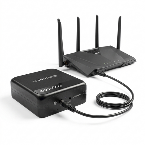 RESONATE EdgeUPS Pro CRU12V5A| Up to 8 Hours Backup | Supports 12V Devices up to 5A | Plug & Play Installation.
