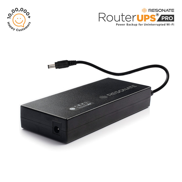 RESONATE RouterUPS Pro CRU12V3A - Power Backup for Advanced WiFi Router, Gaming,  ONT, FTTX, STB, Intercom, IoT Devices