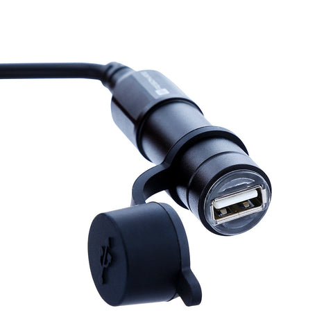 RESONATE ChargePLUS Advanced - All Weather, IPX7 Water Proof, Automotive Grade USB Port to charge Smartphone, GPS, GoPro on motorbike