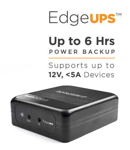 RESONATE EdgeUPS Pro CRU12V5A - Power Backup for High-End Dual Band Gaming, Professional Routers, ONTs